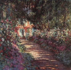 605px-The_Garden_in_Flower_Claude_Oscar_Monet_1900